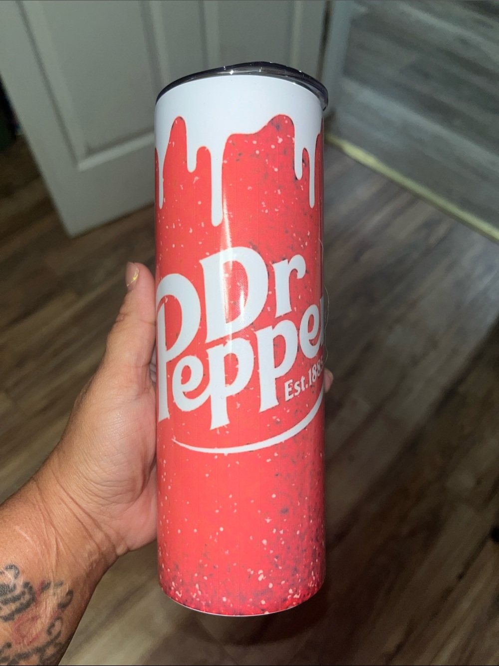 20oz Red Insulated Travel Tumbler - Branded Drinkware